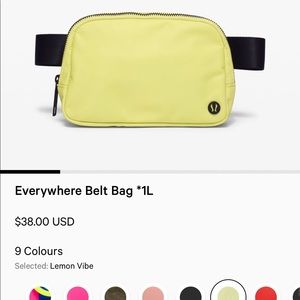 Lululemon everywhere belt bag